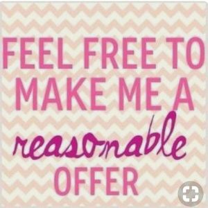 Open to All reasonable offers